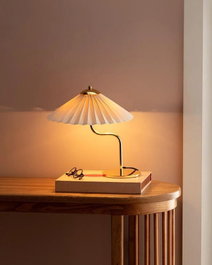 Opviq Lámpara de mesa Miranda - Dorado